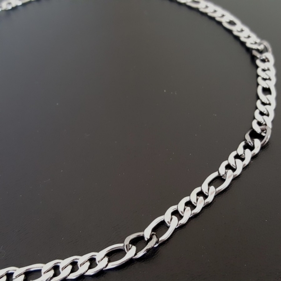 New Flat Link Chain Necklace - Picture 4 of 8